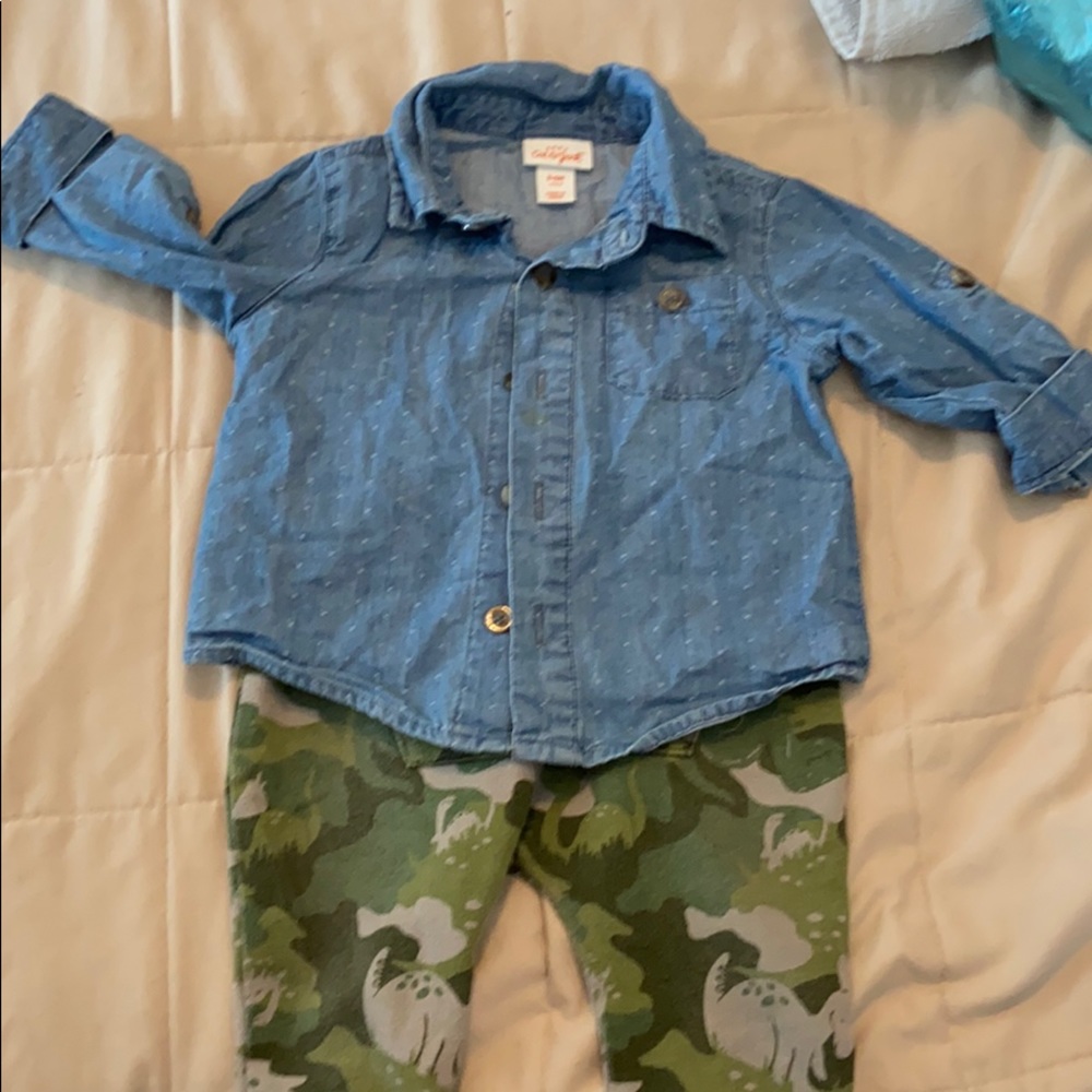 Infant fall outfit. Size 3/6 months.Worn few times